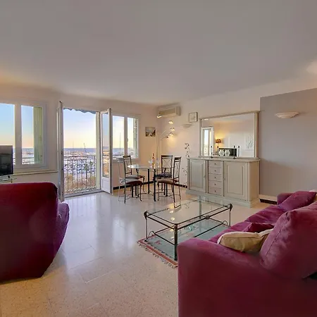Apartment Spacieux 2 Pieces Vue Panoramique Sur Port De A1b47 Cannes